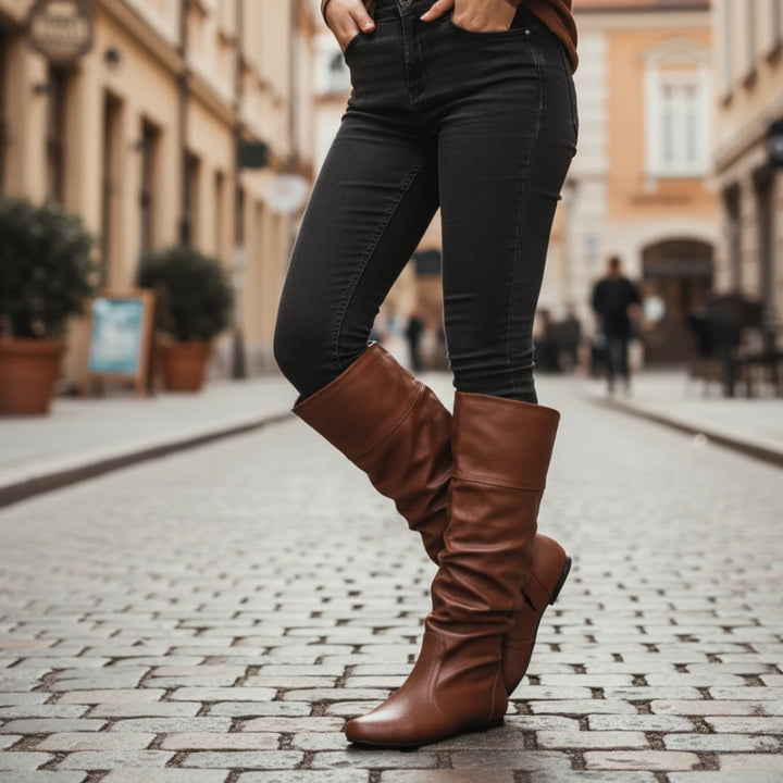 Stivali slouchy casual donna