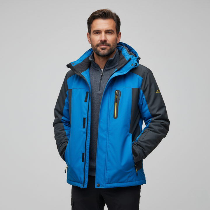 Giacca Invernale Uomo Imbottita con Cappuccio