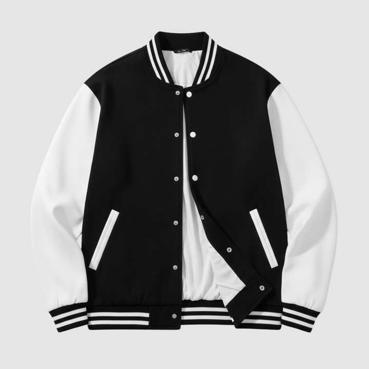 Giacca Varsity Uomo Bicolore