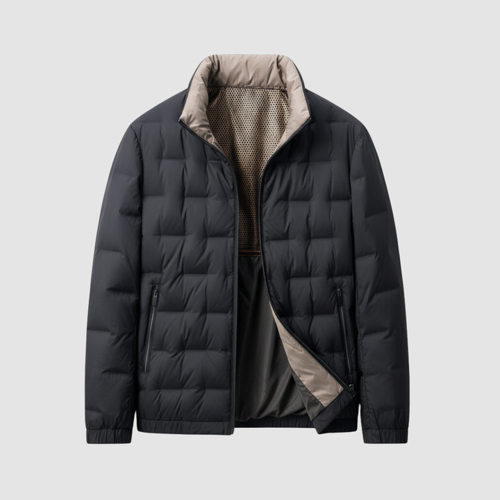 Giacca uomo trapuntata con zip