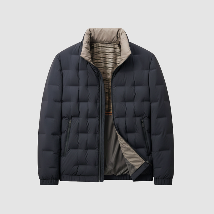 Giacca uomo trapuntata con zip