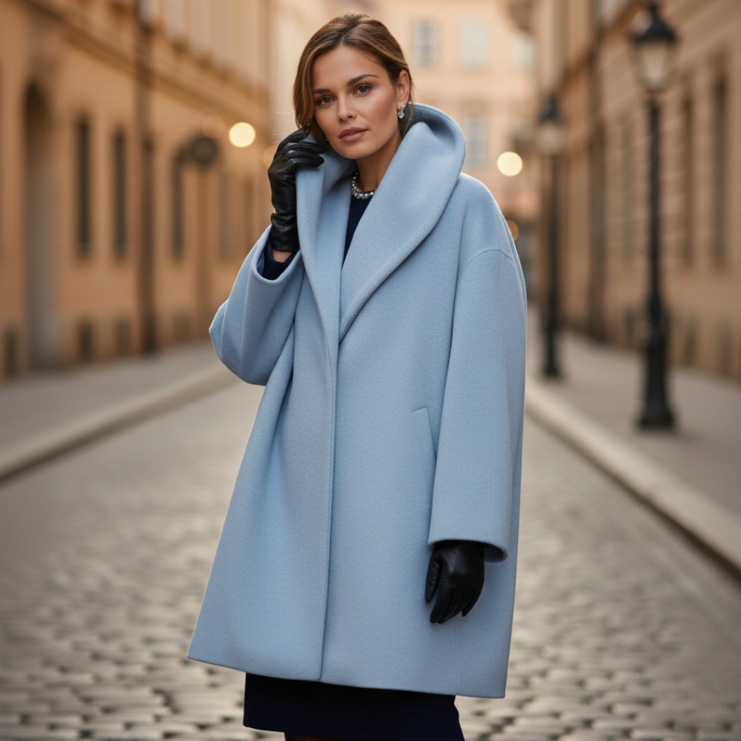 Cappotto da donna lungo senza cintura