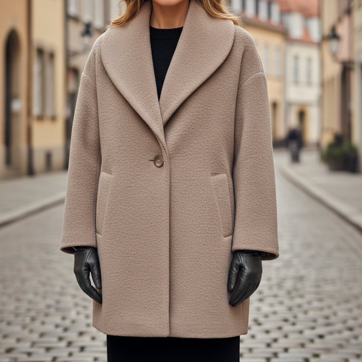 Cappotto da donna lungo senza cintura