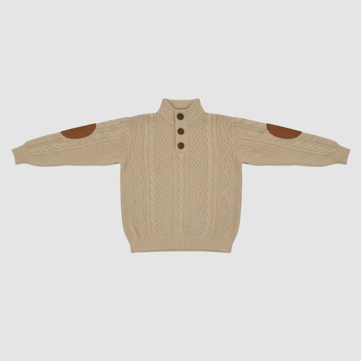 Blazer in maglia da uomo casual monopetto