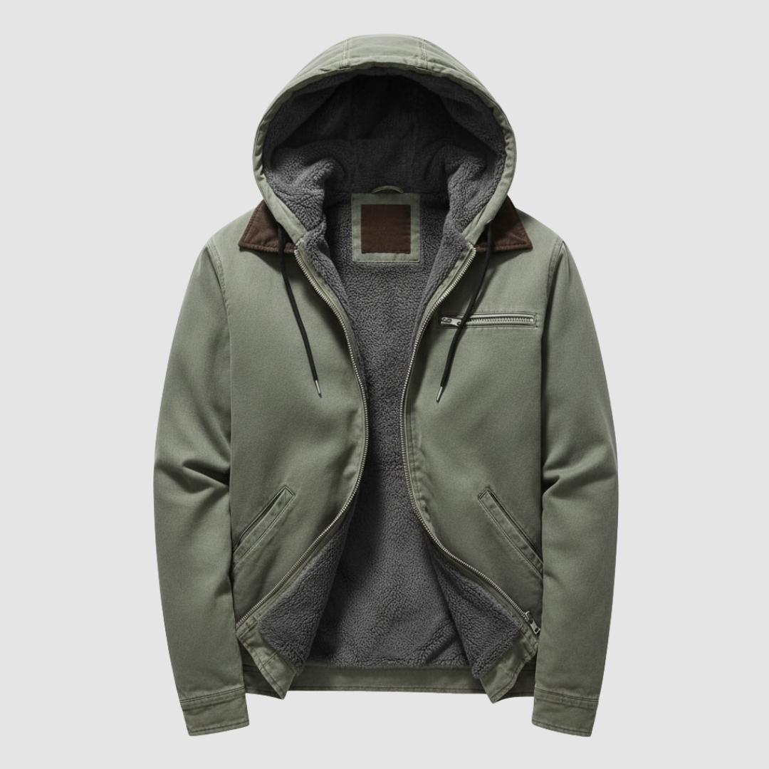 Giacca con cappuccio uomo