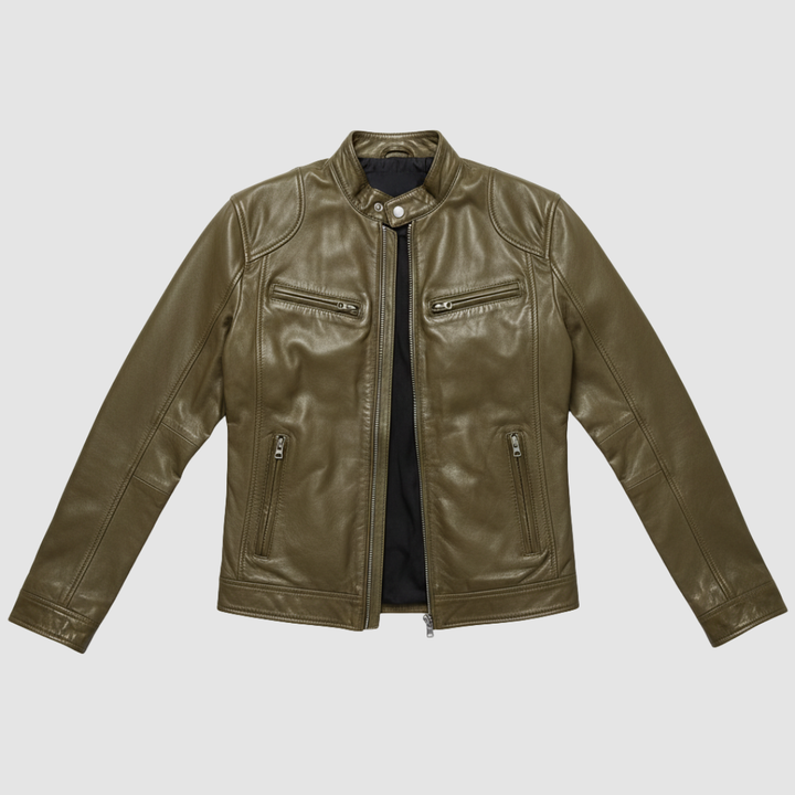 Giacca in pelle da uomo