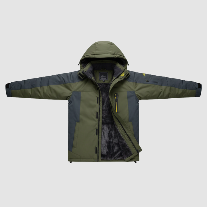 Giacca Invernale Uomo Imbottita con Cappuccio