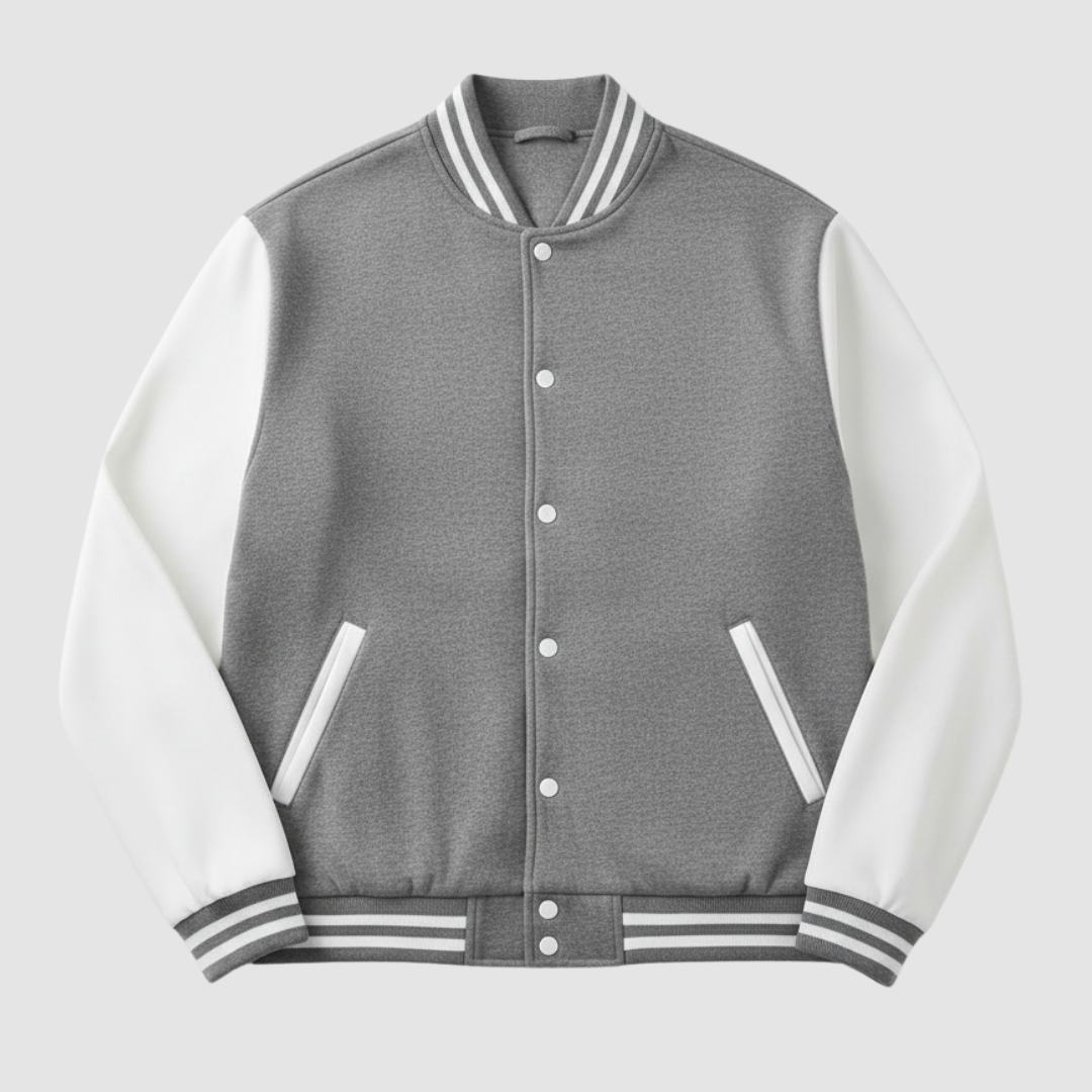 Giacca Varsity Uomo Bicolore