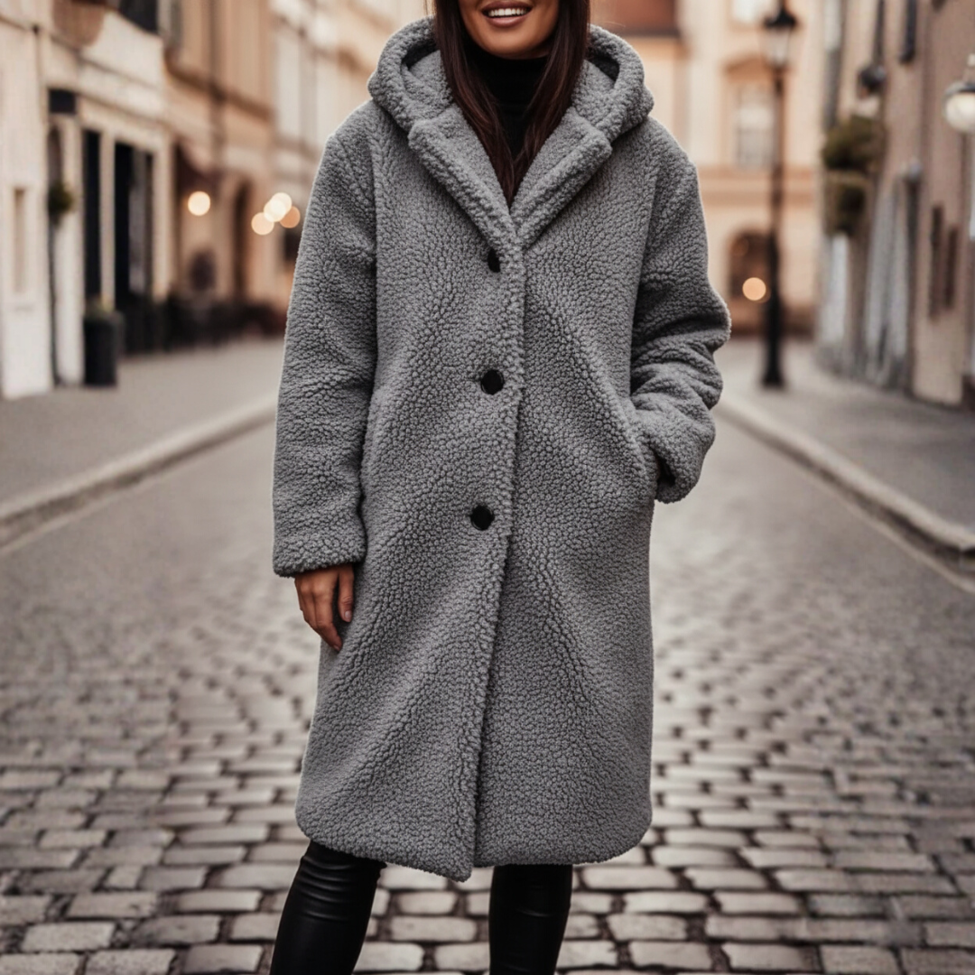 Giacca in pelliccia sintetica da donna