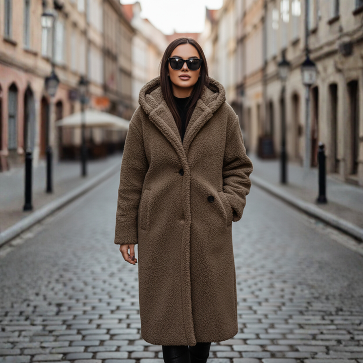 Giacca in pelliccia sintetica da donna