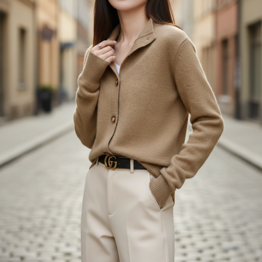 Cardigan da donna con bottoni