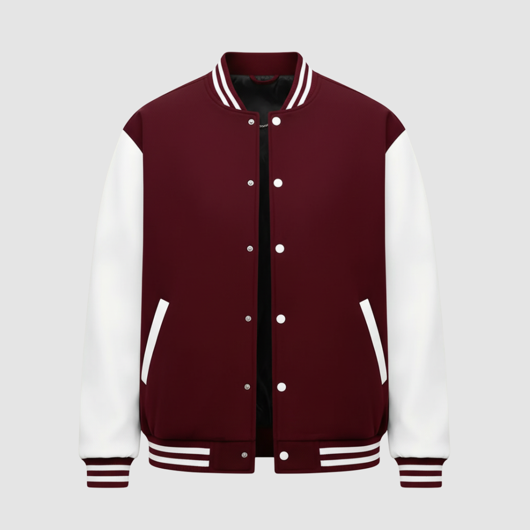 Giacca Varsity Uomo Bicolore