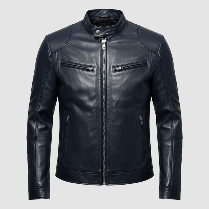 Giacca in pelle da uomo