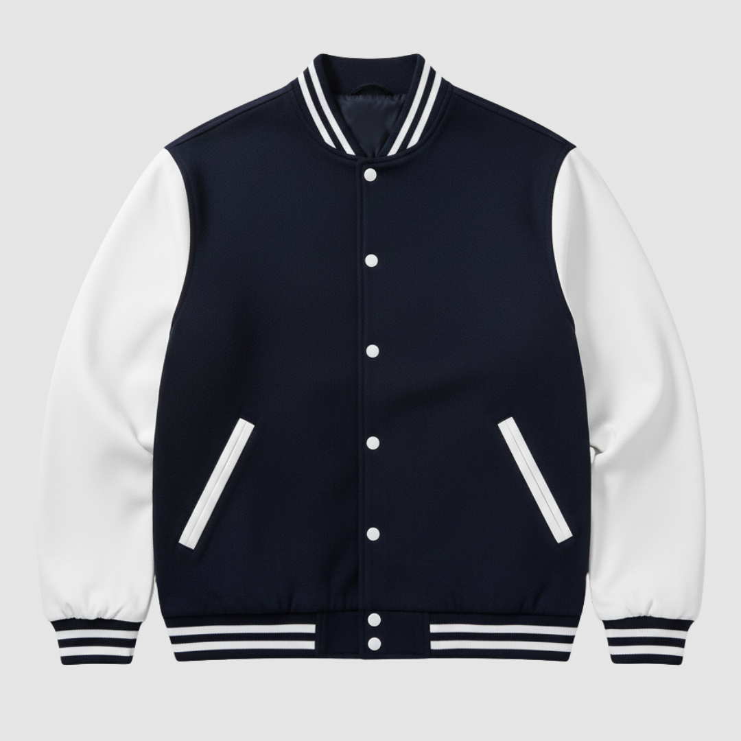 Giacca Varsity Uomo Bicolore