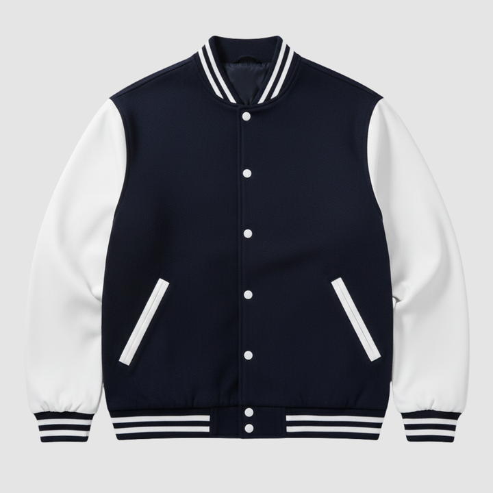 Giacca Varsity Uomo Bicolore