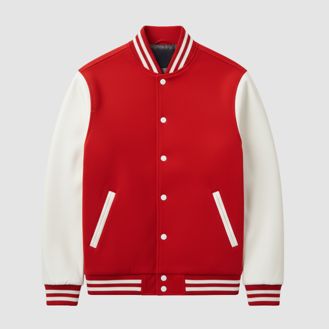 Giacca Varsity Uomo Bicolore