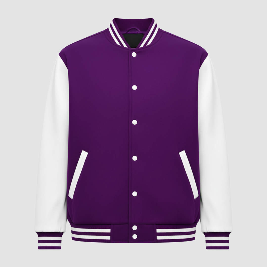 Giacca Varsity Uomo Bicolore