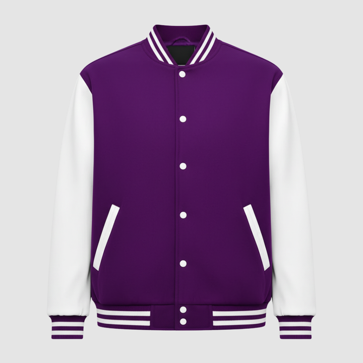 Giacca Varsity Uomo Bicolore