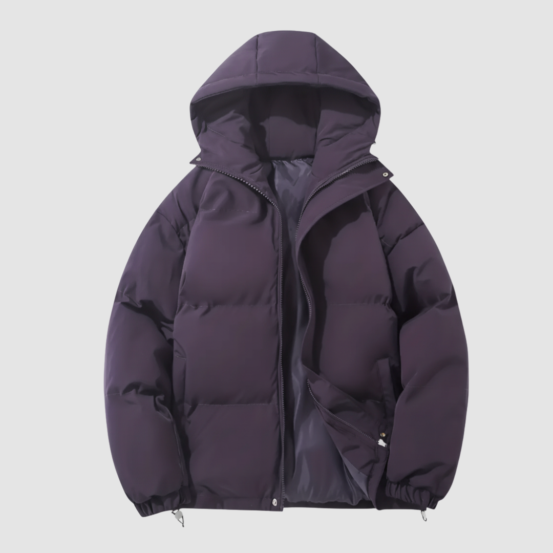 Giacca Piumino con Cappuccio da Donna