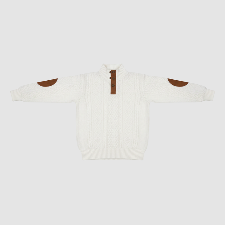 Blazer in maglia da uomo casual monopetto