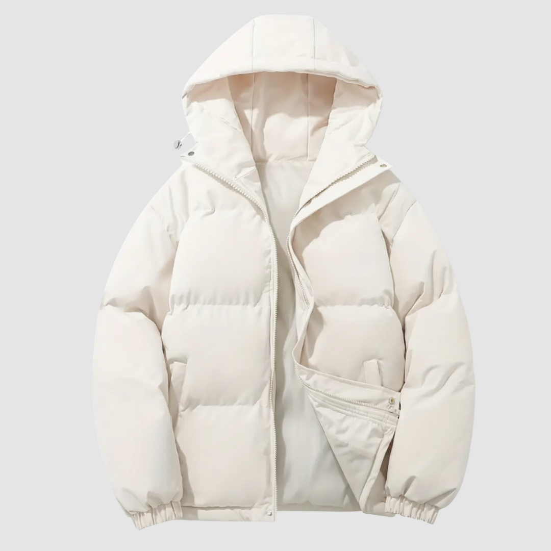 Giacca Piumino con Cappuccio da Donna